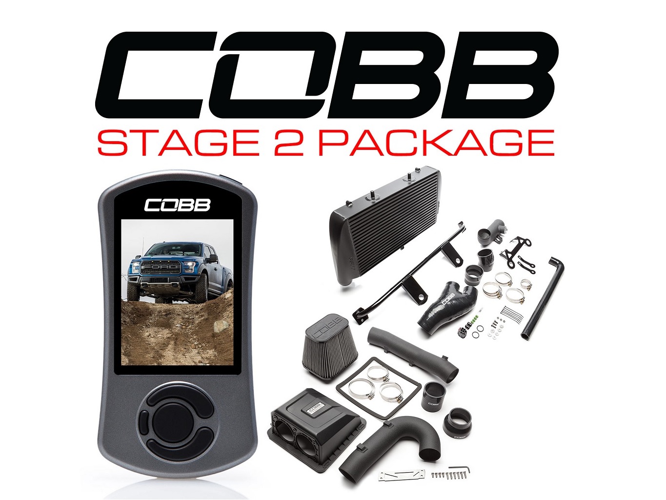 COBB Stage 2 Power Package F-150 Raptor 2017-20, Limited 2019-20